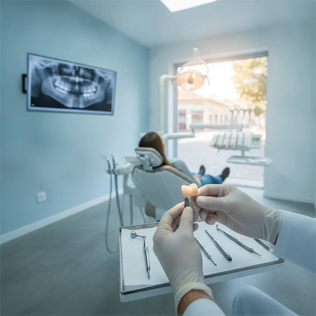 Implante dentário em Caxias do Sul: quando a prótese definitiva?